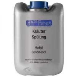 Profesionalus žolelių kondicionierius riebiai ir normaliems plaukams HAIR FORCE 10 L