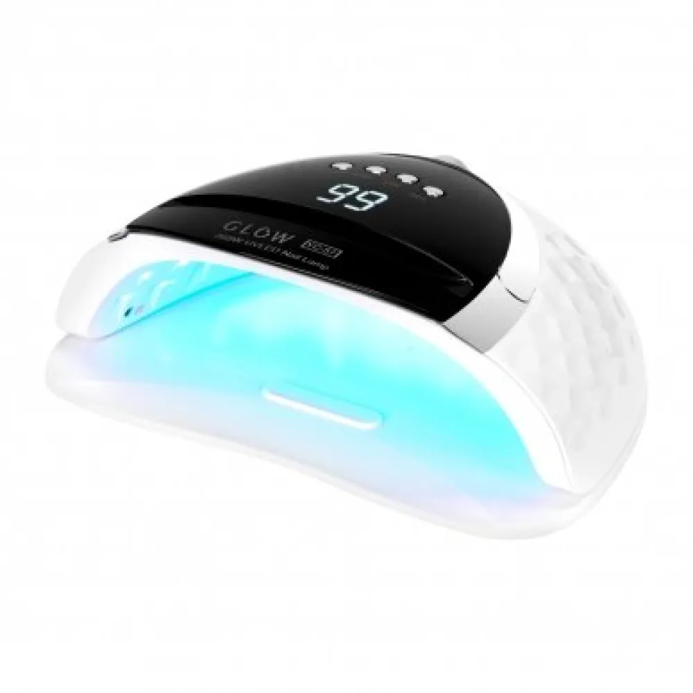 Glow UV LED nagų lempa YC57 White, 268W