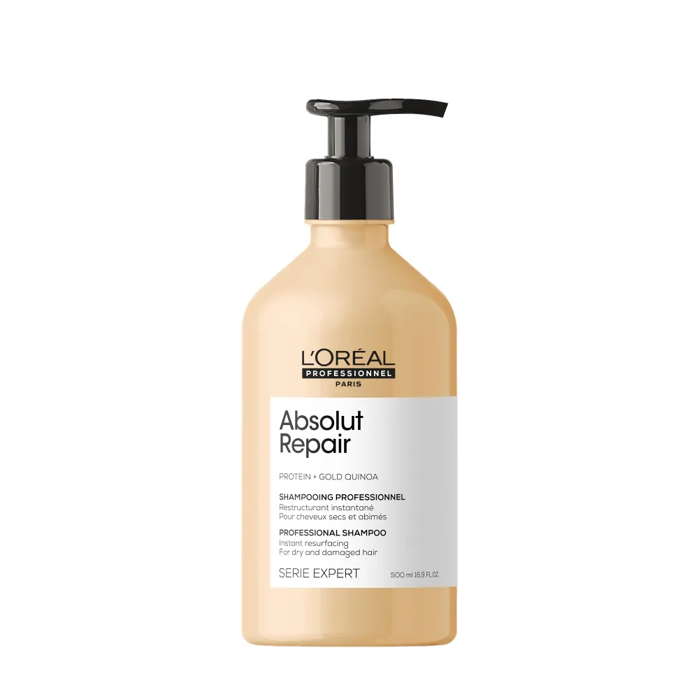 L'Oreal Professionnel Serie Expert Absolut Repair Shampoo – atstatomasis šampūnas pažeistiems plaukams, 500 ml