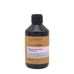 ALTER EGO BlondEgo Blond Maintain Shampoo - šampūnas geltonų atspalvių neutralizavimui, 300 ml