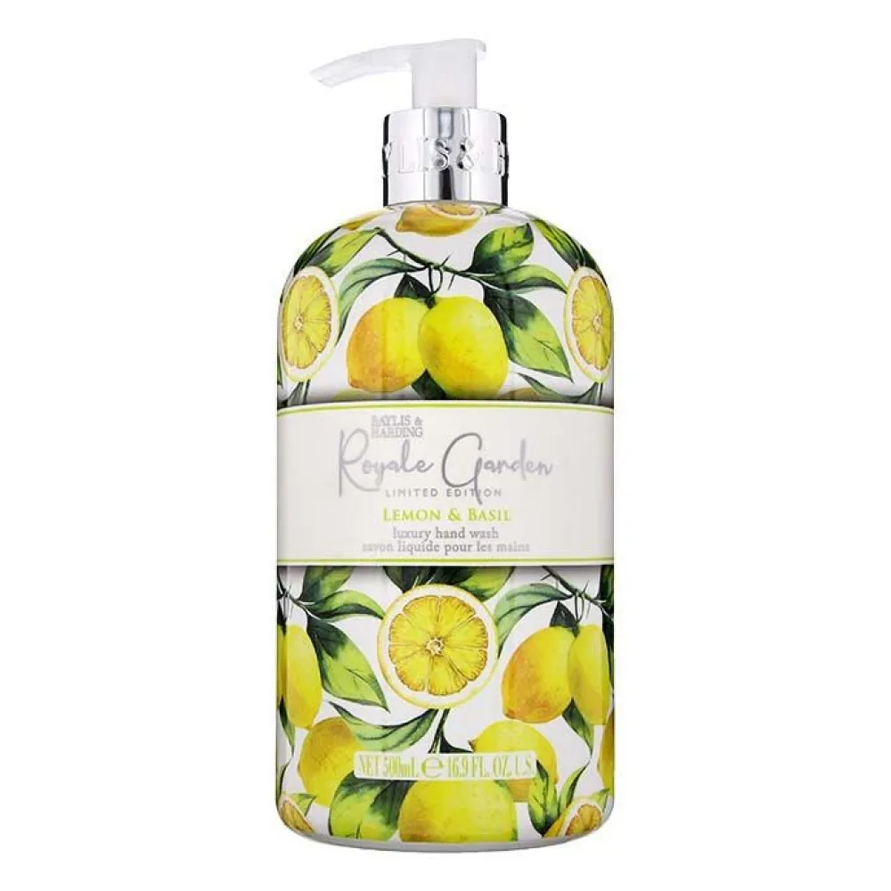 Baylis&Harding Royale Garden Citrina ir bazilikas – skystas muilas, 500 ml