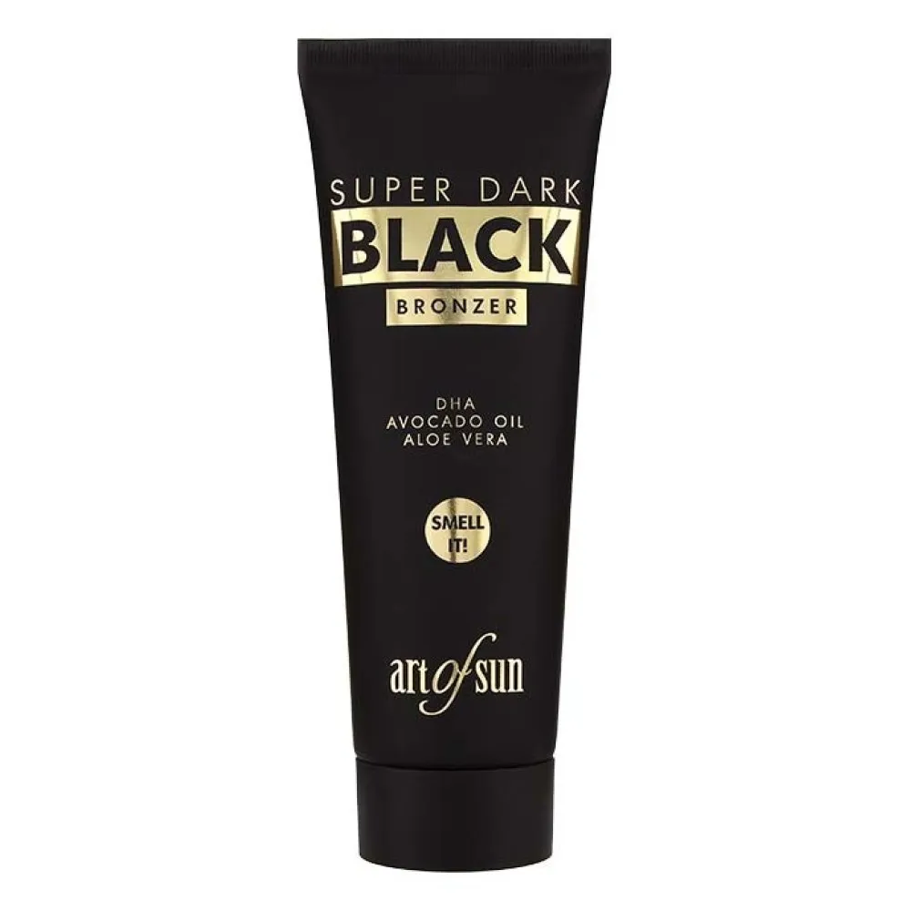 Art Of Sun Black Super Dark Bronzer - soliariumo kremas su bronzantais, 125 ml