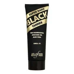Art Of Sun Black Super Dark Tanner - soliariumo kremas be papildomų bronzantų, 125 ml