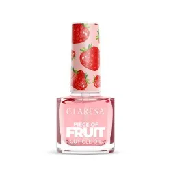 CLARESA Cuticle oil STRAWBERRY - nagų odelių aliejus su braškių kvapu, 5 ml