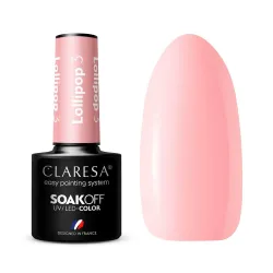 CLARESA Lollipop 3 – Gelinis nagų lakas, 5 ml