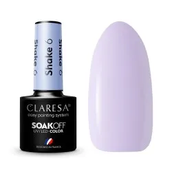 CLARESA Shake 6 – gelinis nagų lakas, 5 ml