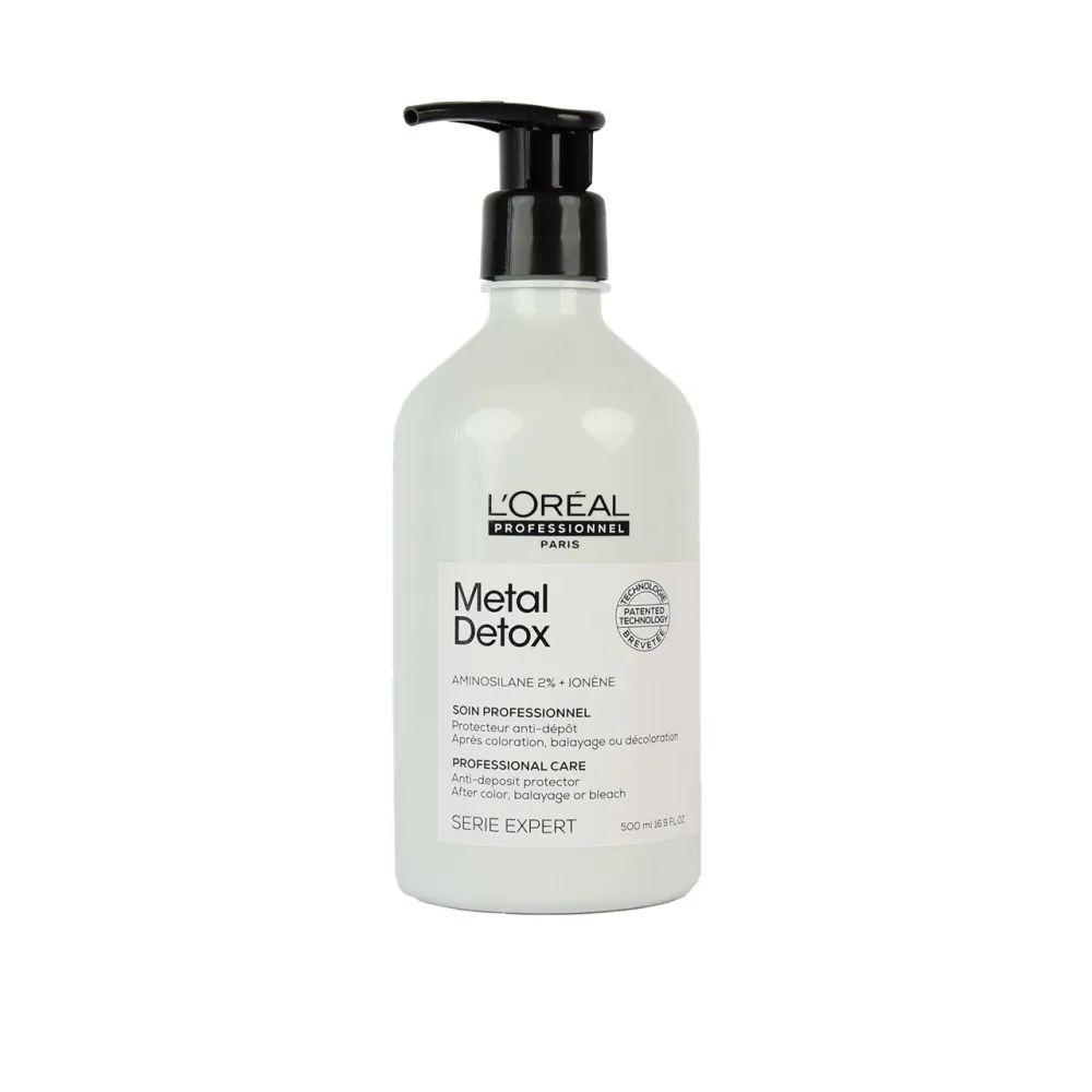 L'Oreal Professionnel Serie Expert Metal Detox Protector - profesionali priemonė, sauganti nuo nuosėdų, 500 ml