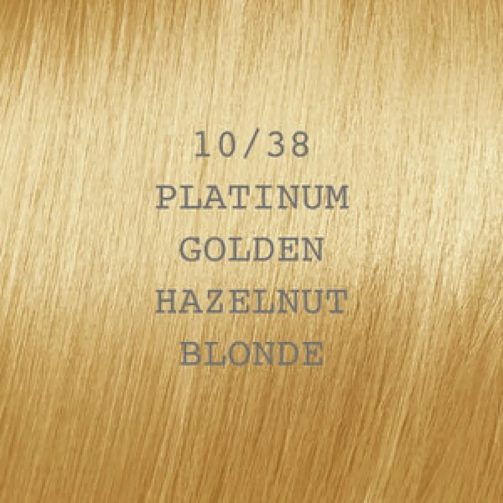 ELGON Moda&Styling Hair Colour - Kreminė plaukų spalva, 10/38 - PLATINUM GOLDEN HAZELNUT BLONDE / platininis auksinis lazdyno riešutų blondas