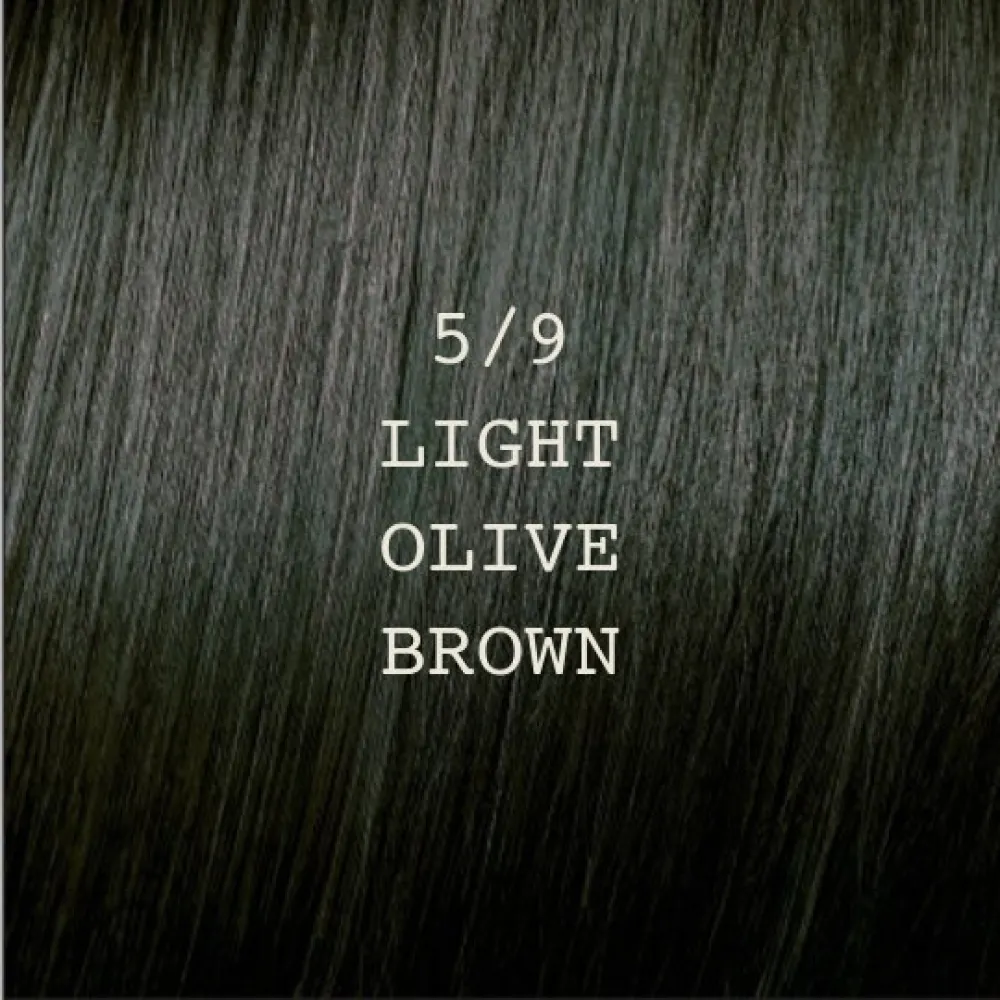 ELGON Moda&Styling Hair Colour - kreminė plaukų spalva, 5/9 - LIGHT OLIVE BROWN / šviesiai alyvuogių ruda