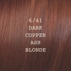 ELGON Moda&Styling Hair Colour – kreminė plaukų dažų priemonė, 6/41 – DARK COPPER ASH BLONDE / tamsus varinis pelenų blondas