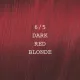 ELGON Moda&Styling Hair Colour – kreminės plaukų dažai, 6/5 – tamsiai raudonas blondas (DARK RED BLONDE)