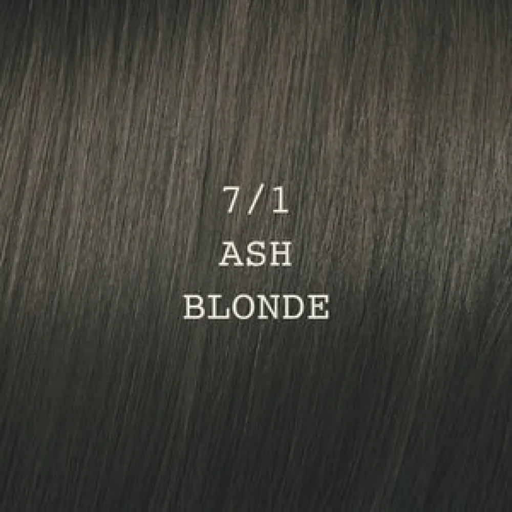 ELGON Moda&Styling Hair Colour – kreminiai plaukų dažai, 7/1 ASH BLONDE / peleninis blondas