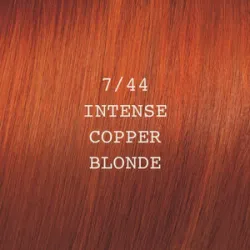ELGON Moda&Styling Hair Colour - Kreminė plaukų spalva, 7/44 - INTENSE COPPER BLONDE / intensyvus varinis blondas