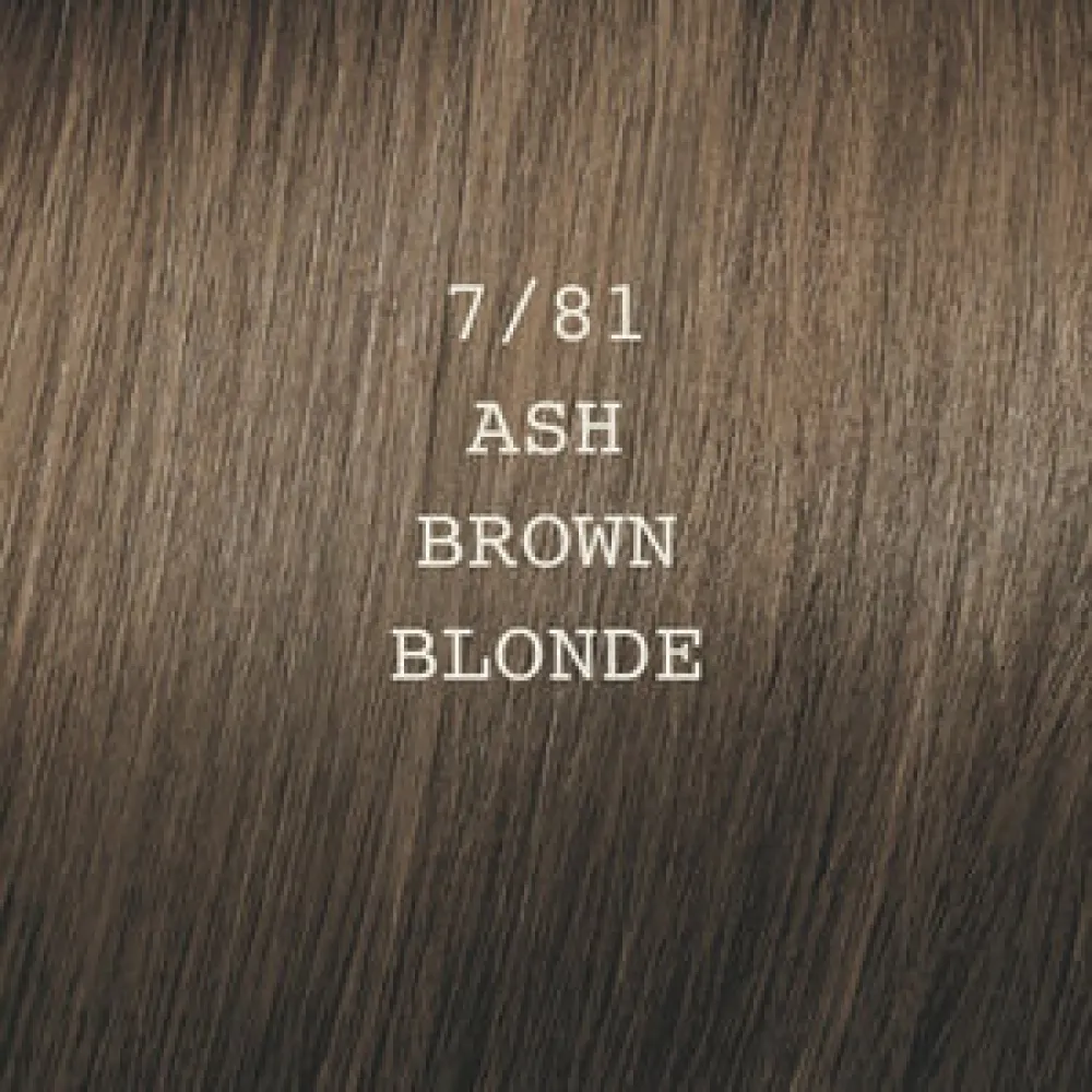 ELGON Moda&Styling Hair Colour – kreminė plaukų spalva, 7/81 - ASH BROWN BLONDE / rudas peleninis blondas