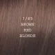 ELGON Moda&Styling Hair Colour – kreminiai plaukų dažai, 7/85 – BROWN RED BLONDE / ruda-raudonai šviesi