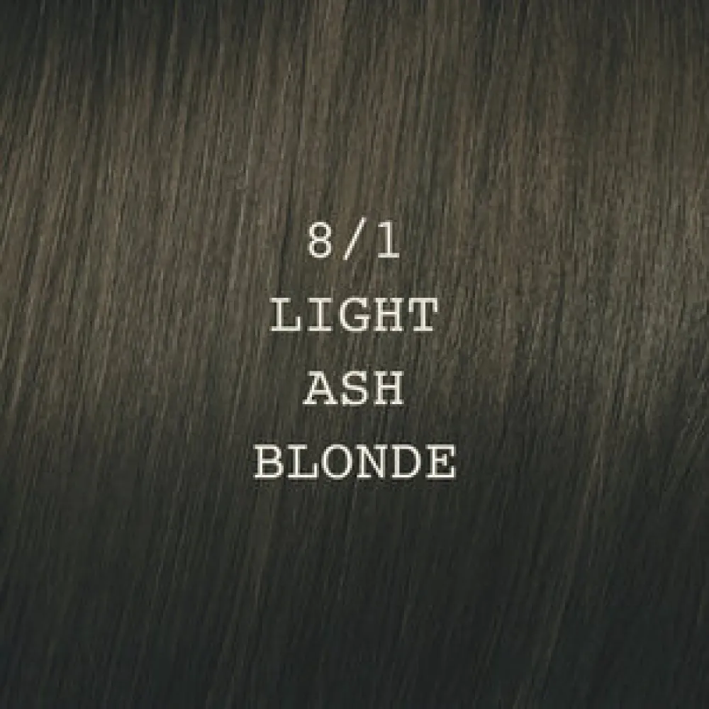 ELGON Moda&Styling Hair Colour – kreminė plaukų spalva, 8/1 – LIGHT ASH BLONDE / šviesus pelenų blondas