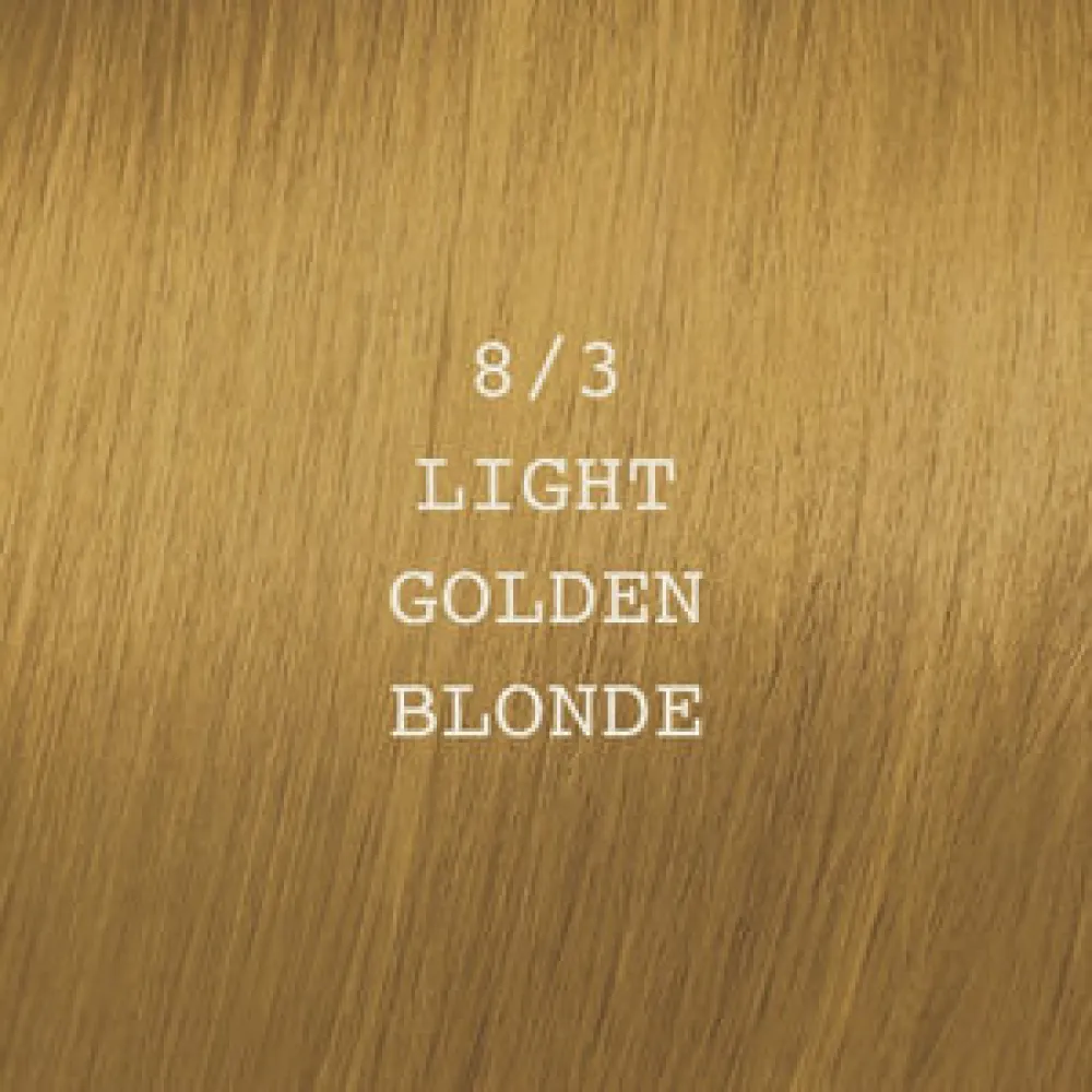 ELGON Moda&Styling Hair Colour - kreminė plaukų spalva, 8/3 - LIGHT GOLDEN BLONDE / šviesus auksinis blondas