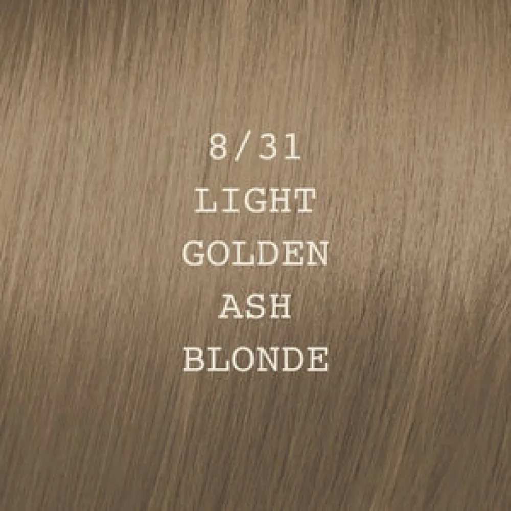 ELGON Moda&Styling Hair Colour — kreminiai plaukų dažai, 8/31 – LIGHT GOLDEN ASH BLONDE / šviesi auksinė peleninė blondinė