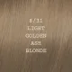 ELGON Moda&Styling Hair Colour — kreminiai plaukų dažai, 8/31 – LIGHT GOLDEN ASH BLONDE / šviesi auksinė peleninė blondinė