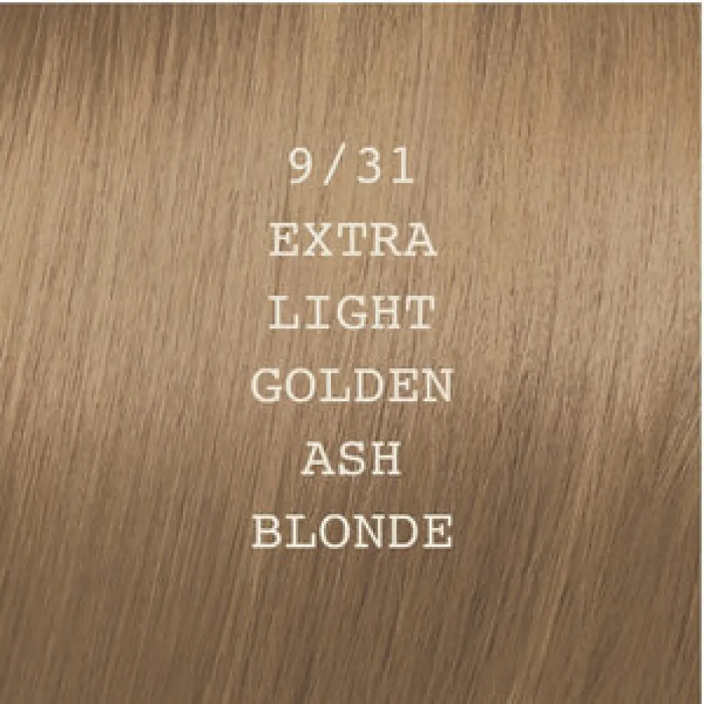 ELGON Moda&Styling Hair Colour - kreminė plaukų spalva, 9/31 - EXTRA LIGHT GOLDEN ASH BLONDE / labai šviesus auksinis pelenų blondas