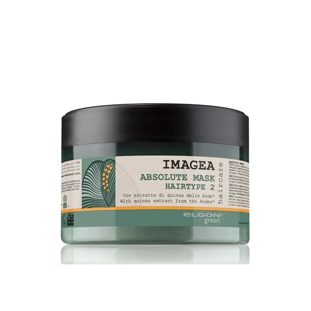 ELGON Imagea Absolute Mask - Natūrali kaukė dažytiems plaukams, 200 ml