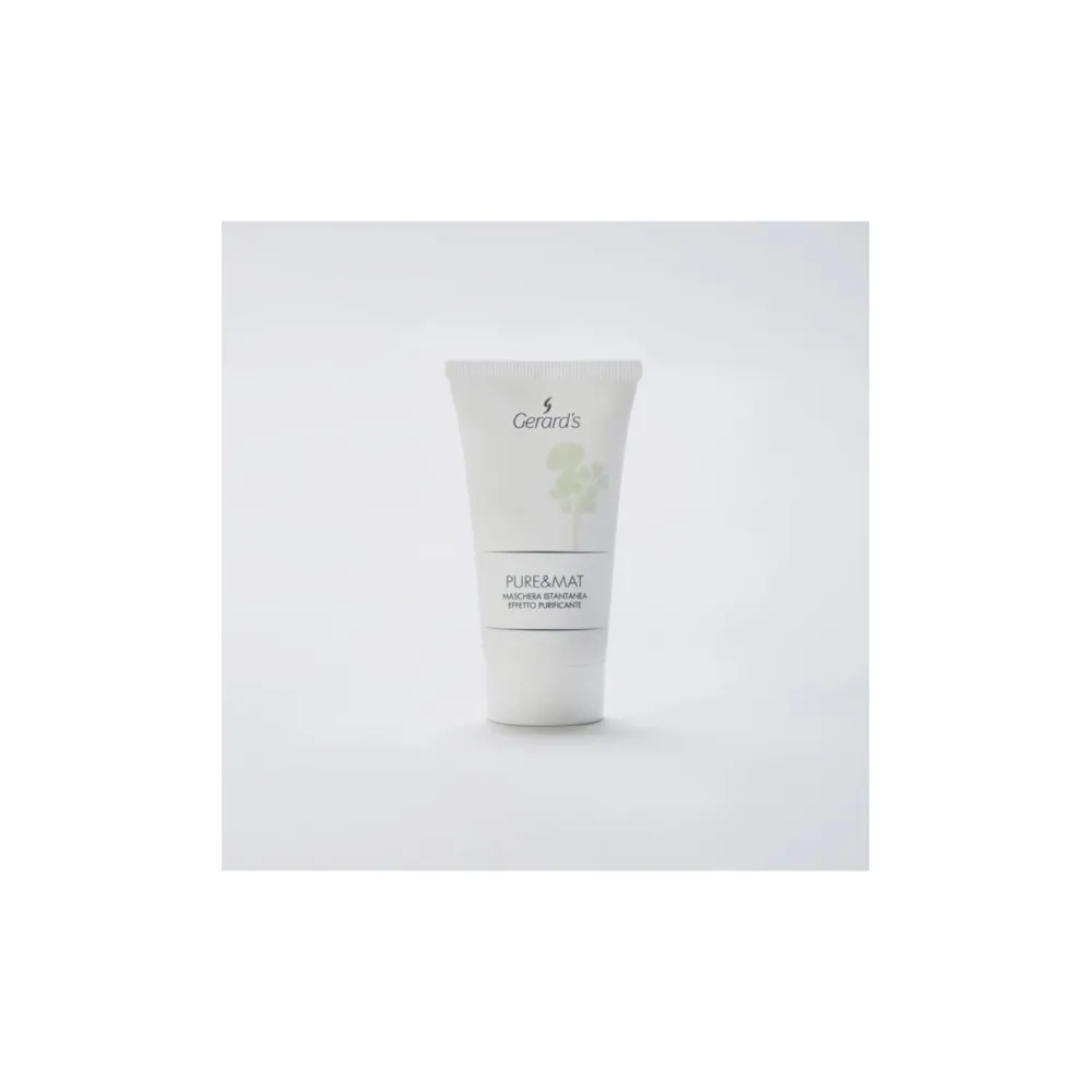 GERARD'S PURE&MAT Face Mask – valomoji, greito poveikio veido kaukė, 50 ml