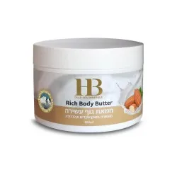 H&B Rich Body Butter – kūno sviestas su migdolų aliejumi ir medetkomis, 350 ml