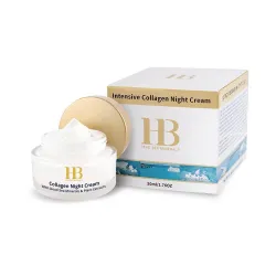 HEALTH&BEAUTY Intensive Collagen Night Cream - intensyvus kolageno naktinis veido kremas
