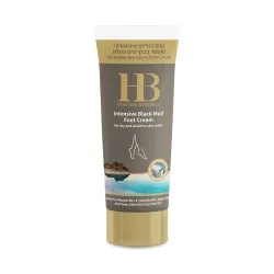 H&B Intensive Black Mud pėdų kremas su juoduoju purvu, 100 ml