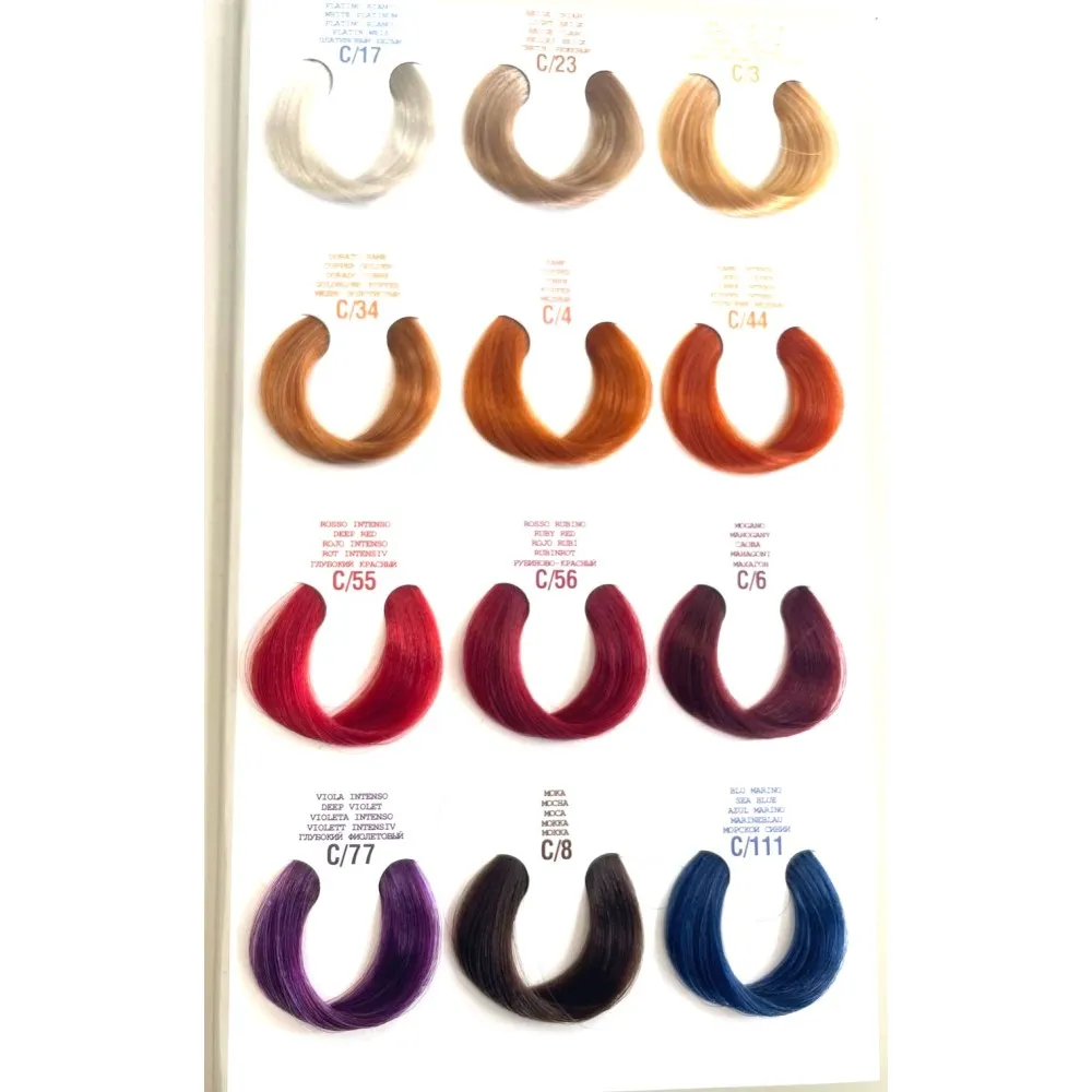 ELGON I CARE haircolor – kondicionuojantis nuskalaujamas dažomas kremas, C/4 COPPER