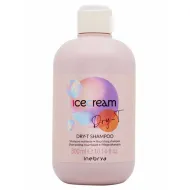 Inebrya Ice Cream Dry-T Shampoo – maitinamasis šampūnas sausiems, pūkštiems ir cheminiu būdu apdorotiems plaukams, 300 ml