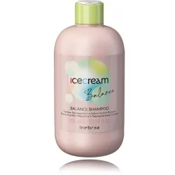 Inebrya Ice Cream Balance Shampoo – šampūnas riebiai galvos odai