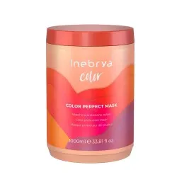 Inebrya Color Protection Mask – plaukų spalvos apsaugos kaukė, 1000 ml
