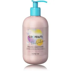 Inebrya Ice Cream Pro-Volume Conditioner - apimtį didinantis kondicionierius ploniems ir nusilpusiems plaukams, 300 ml