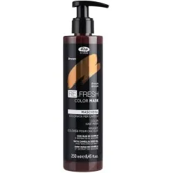 Lisap Milano Re.Fresh Color Mask - tonuojanti kaukė, CHOCOLATE