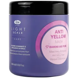 Lisap Milano Anti-Yellow Light Scale kaukė – blondiniams, balintiems arba natūraliai žiliems plaukams, 1000 ml