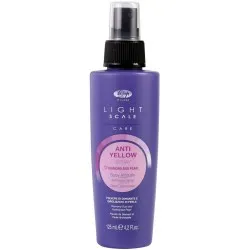 Lisap Milano Anti-yellow Light Scale Spray – purškiklis šviesiems, išbalintiems arba natūraliai žiliems plaukams, 125 ml