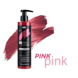 Lisap Milano Re.Fresh Color Mask - tonuojanti kaukė, PINK