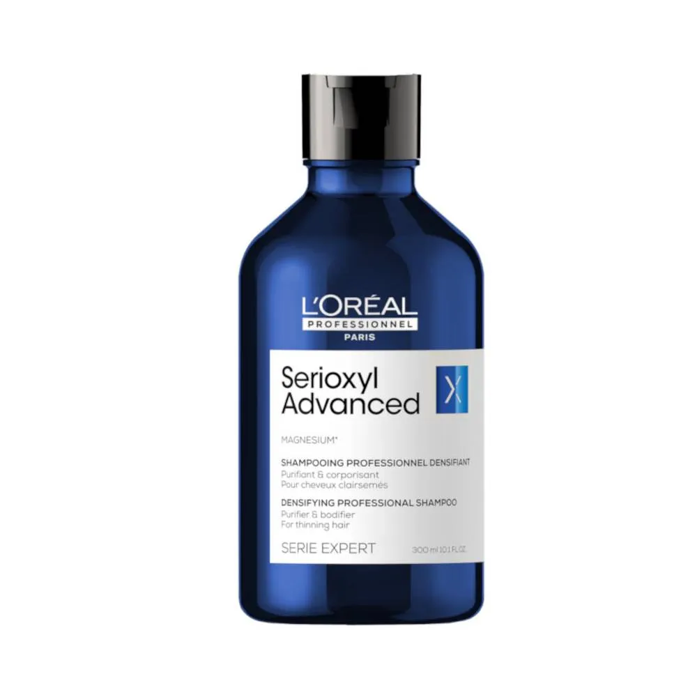 L'Oreal Professionnel Serioxyl Advanced – valomasis šampūnas ploniems plaukams, 300 ml