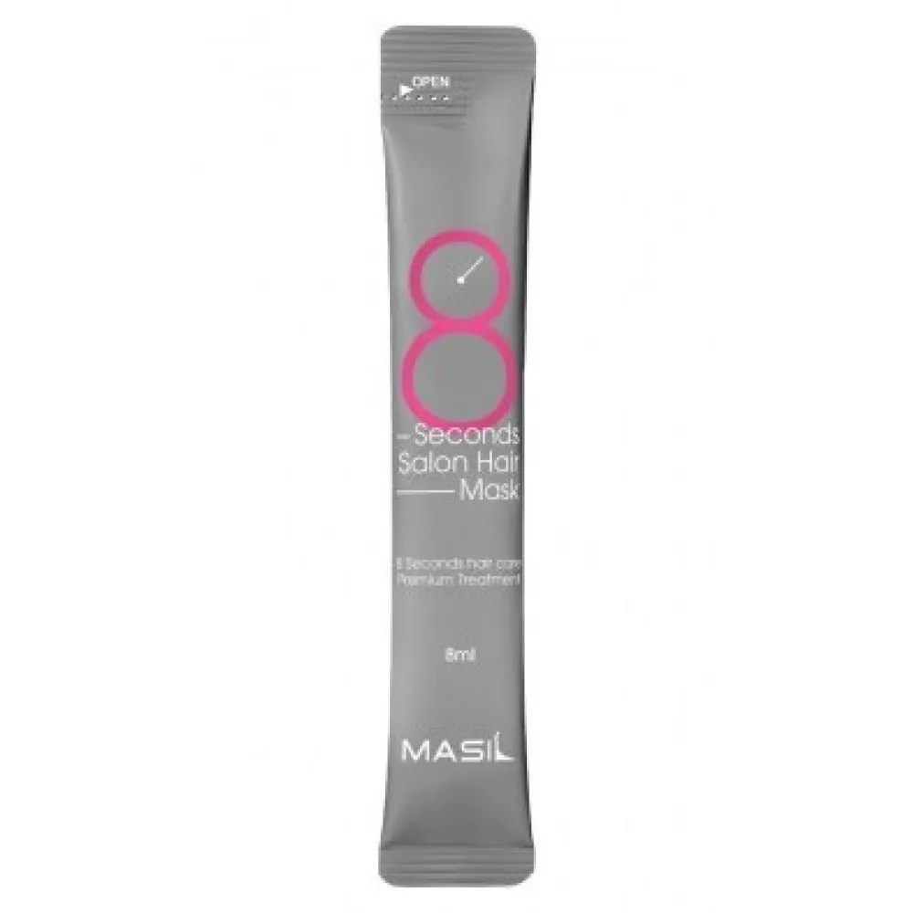 MASIL 8 Seconds Salon Hair Mask - Plaukų kaukė su greitu atstatomu ir regeneruojančiu poveikiu, 8 ml