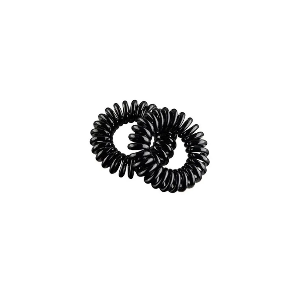 Guminės spiralės plaukams, 2 vnt.