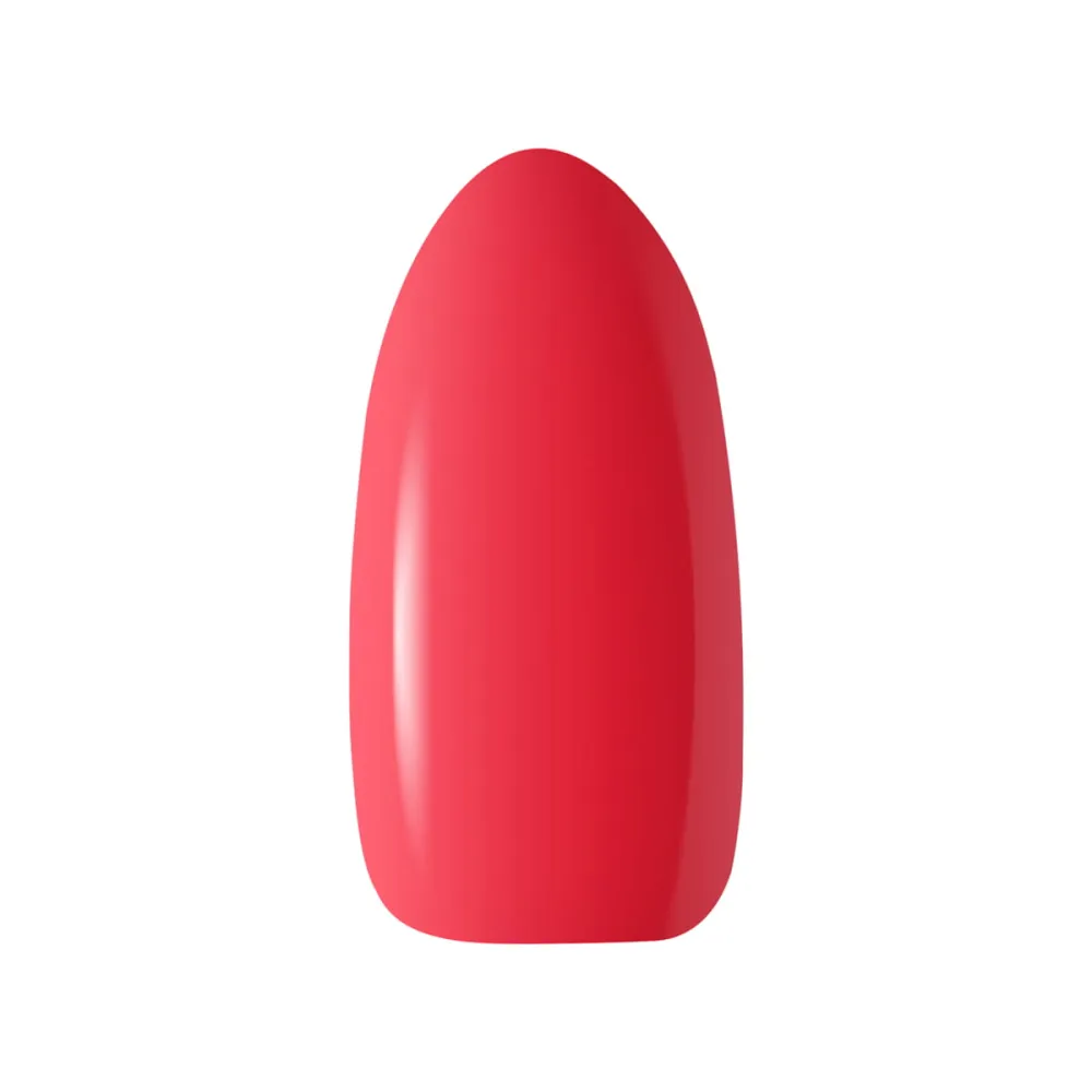 OCHO NAILS RED 201 – gelinis nagų lakas, 5 ml