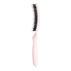 Olivia Garden Fingerbrush Pastel Pink Combo Medium – plaukų šepetys