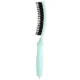 Olivia Garden Fingerbrush TROPICAL MINT Combo Medium – plaukų šepetys