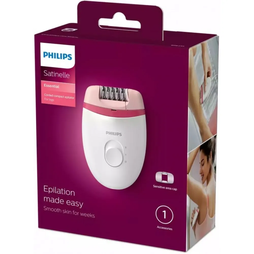 PHILIPS Satinelle Essential epiliatorius su laidu