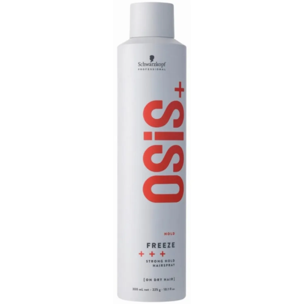 Schwarzkopf Professional OSIS+ Freeze – stiprios fiksacijos plaukų lakas, 300 ml