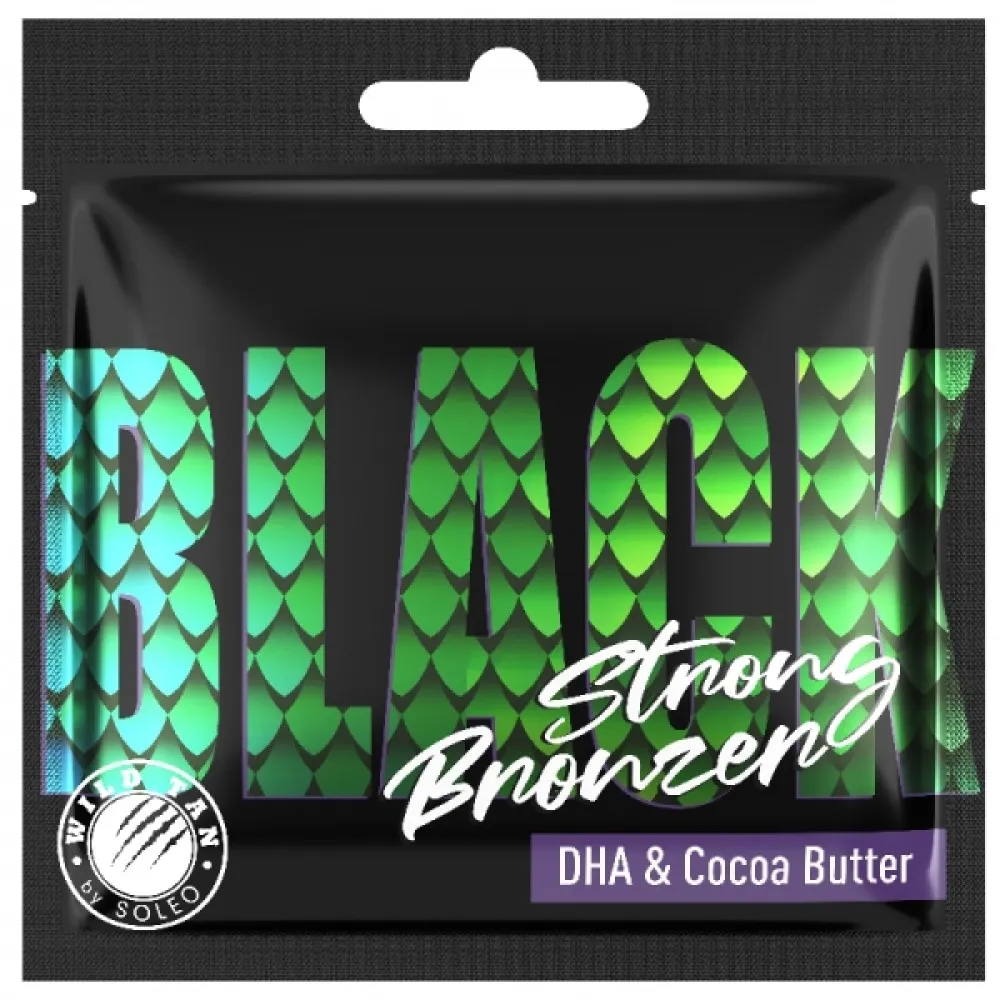 SOLEO BLACK Strong Bronzer – soliariumo kremas su bronzeriais, 15 ml
