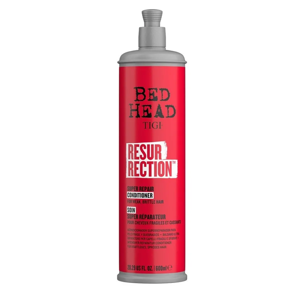TIGI Bed Head Resurrection Repair Conditioner – kondicionierius silpniems ir linkusiems lūžinėti plaukams, 600 ml