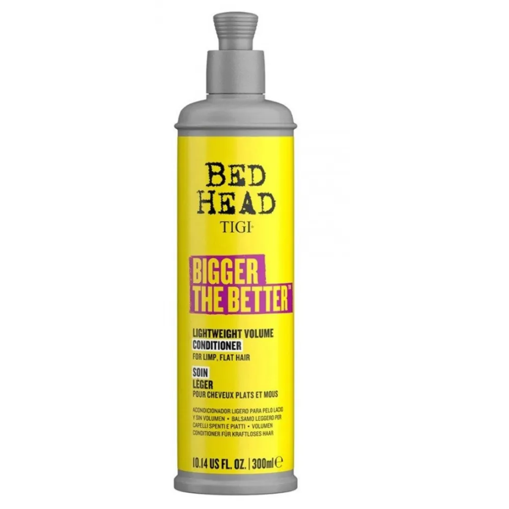 TIGI Bed Head Bigger The Better Volume Conditioner – kondicionierius plaukų apimčiai, 300 ml