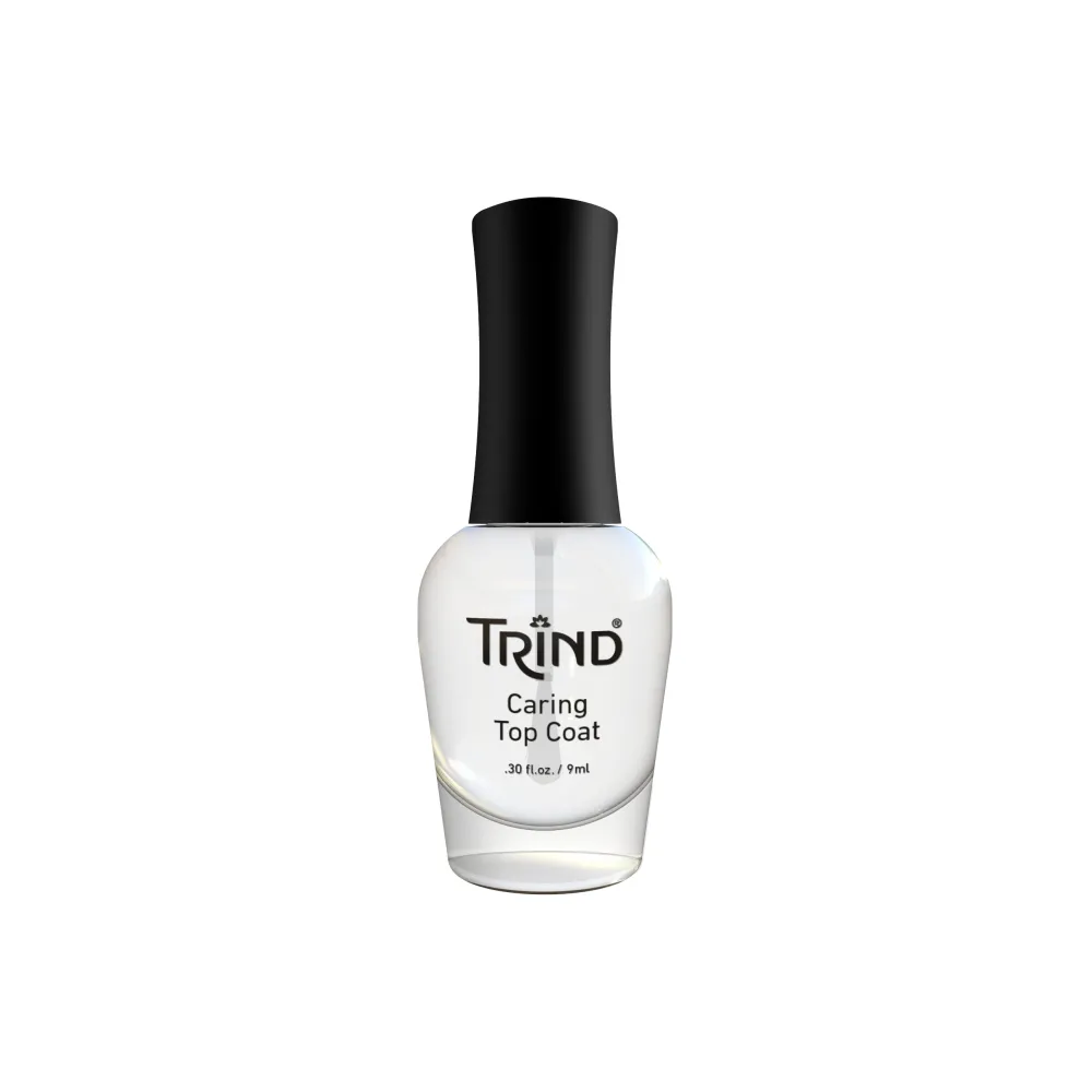 Trind Caring Top Coat – viršutinis nagų lakas